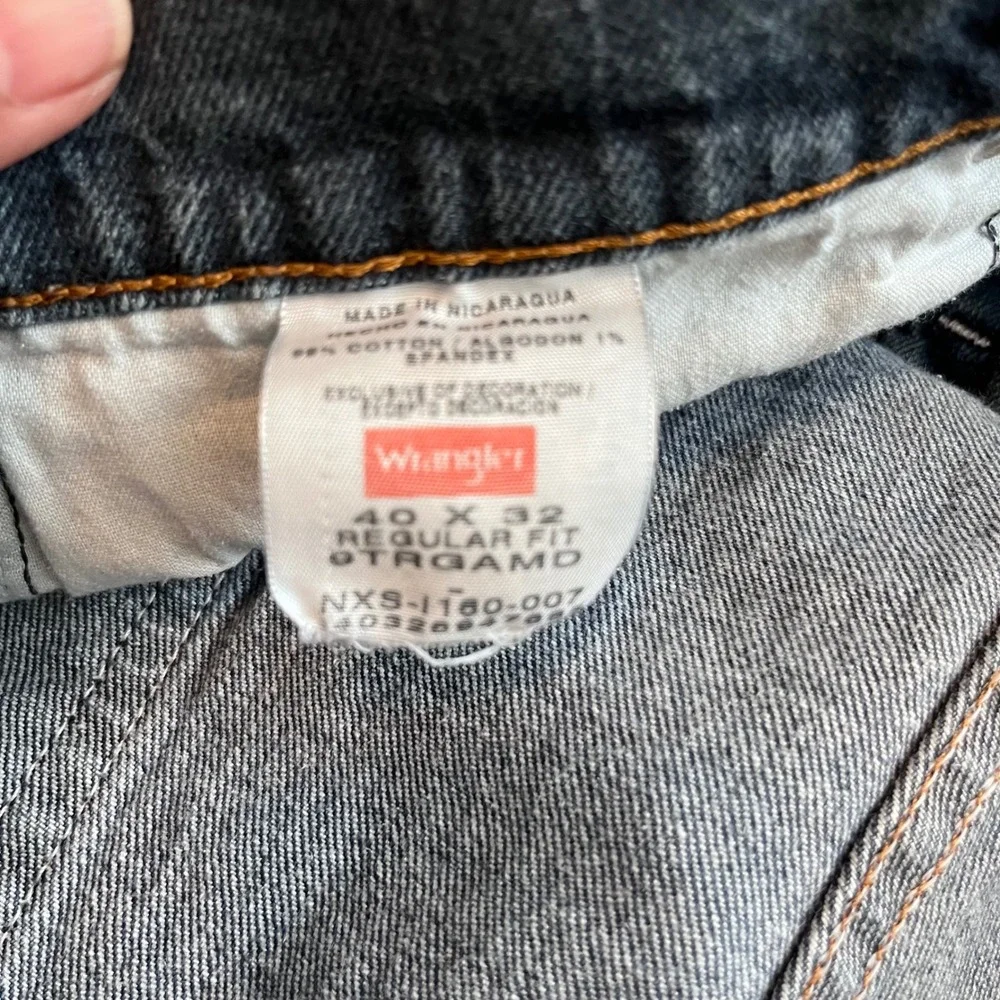 Wrangler Authentics Regular‎ Fit Jeans Mens 40x32 Dark Wash Denim 9TRGAMD